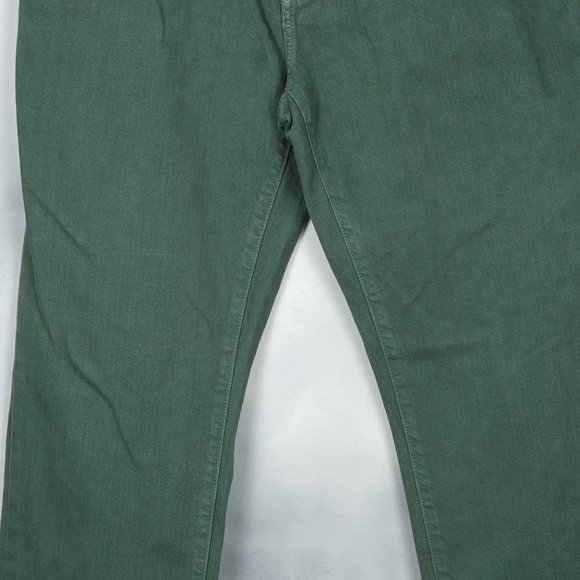 Tommy Hilfiger Green Denim Men's Jean Trousers | size 36x32 - Picture 9 of 10